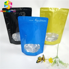 sacs en plastique de soudure à chaud d'emballage de poche d'aluminium de poudre de la graine 3.5g avec la fenêtre claire