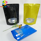 Le mini emballage de poche de papier d'aluminium tiennent le sucre recyclable zip-lock de sucrerie appliqué