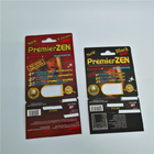 L'emballage de boursouflure de Premizer Zen Blister Card Packaging Display pour les pilules masculines d'amélioration emballent