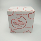 Conception adaptée aux besoins du client par boîtes de rangement matérielles de papier de gâteau de mariage de taille de carton de catégorie comestible