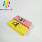Boîte de papier adaptée aux besoins du client de carton de technologie de finissage de parfum d'emballage de boîte de hauts de Matrice-line cadeaux de luxe UV blancs de cosmétiques