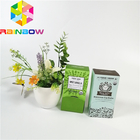 Émulsion cosmétique adaptée aux besoins du client d'huile végétale de livre blanc de boîte d'emballage de soins de la peau de crème d'oeil empaquetant la boîte de présentation pliable