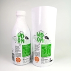 L'enveloppe en plastique de rétrécissement de la chaleur de PET/PVC marque la couleur adaptée aux besoins du client par CMYK pour la bouteille en verre