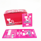 500k cartes en plastique sexuelles de la pilule 3d avec l'affichage de 24ct 30ct