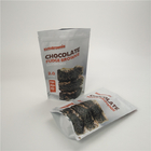 L'emballage fait sur commande rescellable Mylar de barre de chocolat se tiennent vers le haut du sac avec les sacs de emballage de biscuit de casse-croûte de tirette