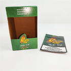 Bas Moq a adapté les boîtes aux besoins du client de papier imprimées de Fronto Cigar Grabba Leaf Kraft pour l'emballage de feuille
