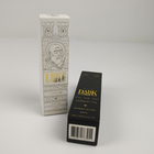 Boîte cosmétique faite sur commande d'emballage de papier de Logo Printed Rectangular Glossy Foldable pour des bouteilles de soins de la peau de sérum d'essence de parfum