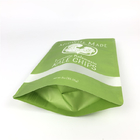 La catégorie comestible imprimée faite sur commande tiennent la fenêtre claire de Chips Paper Packaging Bags With de biscuits en plastique d'aluminium de joint de serrure de fermeture éclair