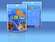 Côté d'ANIMAL FAMILIER/CPP - scellez tiennent l'emballage de sac de casse-croûte de fruits de mer de tirette