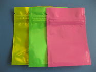 L'oxo emballage biodégradable de sac d'aluminium, réutilisent les sacs zip-lock colorés de nourriture de Mylar