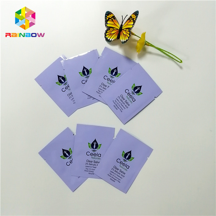 Taille adaptée aux besoins du client par sac cosmétique d'emballage de preuve d'odeur pour les feuilles médicales de fleurs