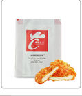 Les sacs en papier adaptés aux besoins du client par blanc pour l'emballage de pain grillé de pâtisserie et de fromage, emportent le sac
