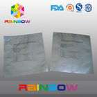 Le sachet en plastique de papier d'aluminium de LDPE/matte argentés a imprimé l'empaquetage de sachets en matière plastique