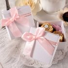 Boîte de papier réutilisée par luxe décoratif en forme de coeur de cadeau, boîte de papier crème pour le chocolat