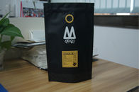 Le café noir/sacs à thé de papier d'aluminium de Matt empaquetant Mouisture rendent des sacs résistants