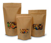 La vente au détail, très utilisée, sac de papier d'emballage pour la nourriture, casse-croûte met en sac pour des écrous, biscuits, chocolat