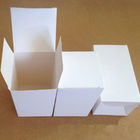 Empaquetage blanc de boîte de papier à sucrerie de parfum de bijoux de carton non-imprimé