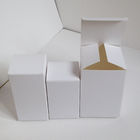 Empaquetage blanc de boîte de papier à sucrerie de parfum de bijoux de carton non-imprimé
