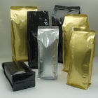 Emballage argenté de poche de feuille d'or pour des fruits secs, casse-croûte, thé, café