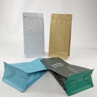 Matte Clear Mylar Aluminum Foil met en sac le sac de emballage de fond plat de 100g 250g 500g
