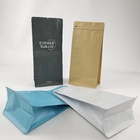Matte Clear Mylar Aluminum Foil met en sac le sac de emballage de fond plat de 100g 250g 500g
