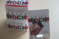 Carte raide de roche et boîte raide de roche pour l'empaquetage sexuel de pilules d'Enhencement/sexe