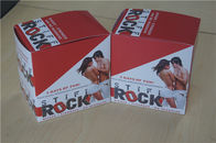 Pilules rouges de Mamba de roche raide empaquetant la carte et la boîte, emballage de carte de boursouflure