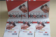 Pilules rouges de Mamba de roche raide empaquetant la carte et la boîte, emballage de carte de boursouflure