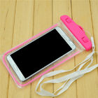 Universel sac imperméable de téléphone de PVC de 5,5 pouces pour Iphone 6s 6 plus, rose/Oragne/bleu