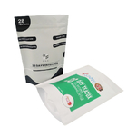 Les sacs faits sur commande de papier d'aluminium de Logo White Coffee Beans Tea Mylar sentent la preuve