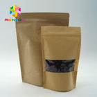 Les sacs à thé revêtus par aluminium imprimés adaptés aux besoins du client empaquetant, Papier d'emballage tiennent des poches avec la fenêtre
