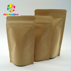Les sacs à thé revêtus par aluminium imprimés adaptés aux besoins du client empaquetant, Papier d'emballage tiennent des poches avec la fenêtre