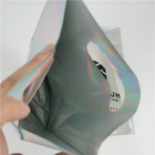 Logo personnalisé de qualité supérieure imprimé Fashion Pack épaisseur personnalisée film holographique anti-fuite sac Mylar