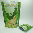 Sachets en matière plastique rescellables empaquetant, sac d'aliment pour animaux familiers de tirette pour le supplément animal
