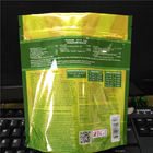 Sachets en matière plastique colorés brillants empaquetant, sacs d'emballage alimentaire de casse-croûte pour des frites