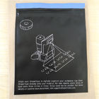 Trois sacs zip-lock de conditionnement en plastique de Mylar de joint latéral pour l'emballage médical de bande