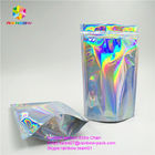 Réutilisable tenez le sac olographe d'aluminium sans imprimer pour l'emballage de cosmétique ou de sels