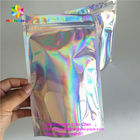 Réutilisable tenez le sac olographe d'aluminium sans imprimer pour l'emballage de cosmétique ou de sels