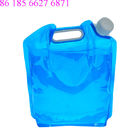 Sachets en matière plastique de sports en plein air empaquetant, 3 gallons pliant le sac de stockage de l'eau