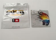Emballage de fines herbes rescellable d'encens de THC, sacs en plastique de tirette pour l'emballage de pilule