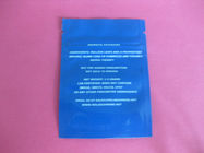 Sacs en plastique de tirette de sachet de paquet avec le matériel de catégorie comestible avec la couleur de CMYK