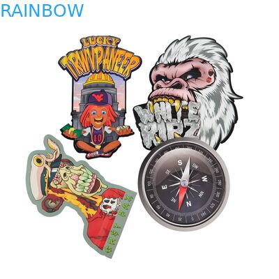 Sachets Mylar Comestibles 3.5g Ziplock Forme Spéciale Bonbons Herbes Biscuits Gommes Emballage