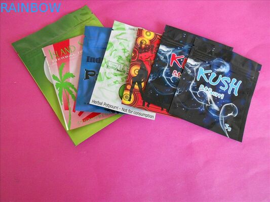 L'eau - preuve, huile - ANIMAL FAMILIER de résistance/sacs de fines herbes d'emballage encens de VMPET/PE