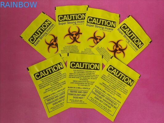 Non - fuite, non - sacs de fines herbes d'emballage d'encens de rupture