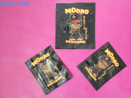 Emballage de fines herbes personnalisé d'encens avec l'impression de CMRK ou de Pantone