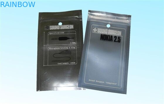 Plat/tenez le sac d'aluminium empaquetant PPET/AL/PE pour le paquet cosmétique