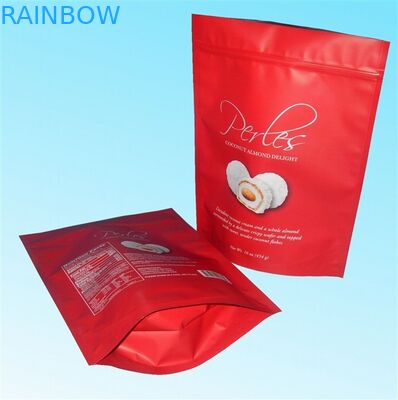 L'OEM plat ou tiennent le sac d'aluminium empaquetant PPET/AL/PE, 90 - 120micron