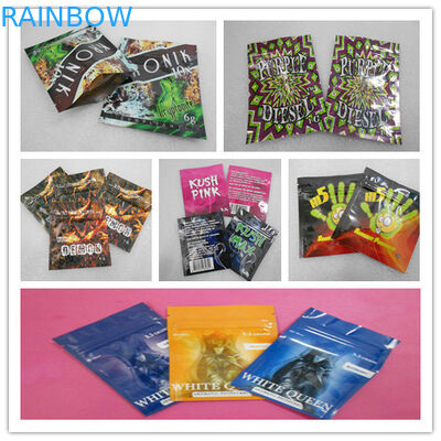 120 MIC tiennent l'empaquetage de sac d'aluminium à la mode avec le zip-lock