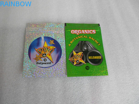 Huile métallisée d'emballage de poche de papier d'aluminium résistante pour la nourriture