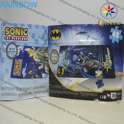 Fait sur commande tenez l'aluminium métallisé tiennent des poches avec la tirette de presse/glisseur